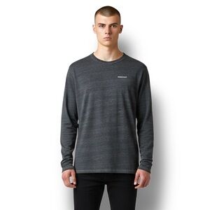 Marmot Mens Active Outdoor Gorpcore Baselayer Saxon Gray Long Sleeve Shirt XXL